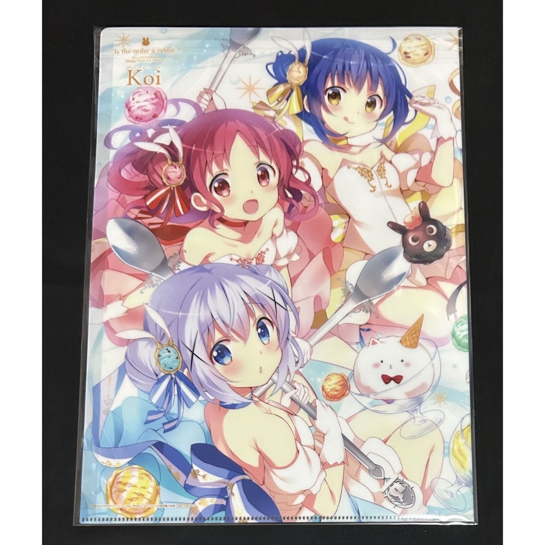 ご注文はうさぎですか？ メロンブックス 特典 クリアファイルの通販 by