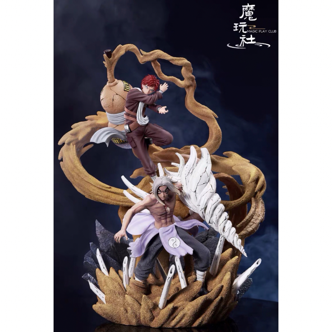 ナルト ロック・リー ガアラ フィギュア ガレージキット ナルト ロック