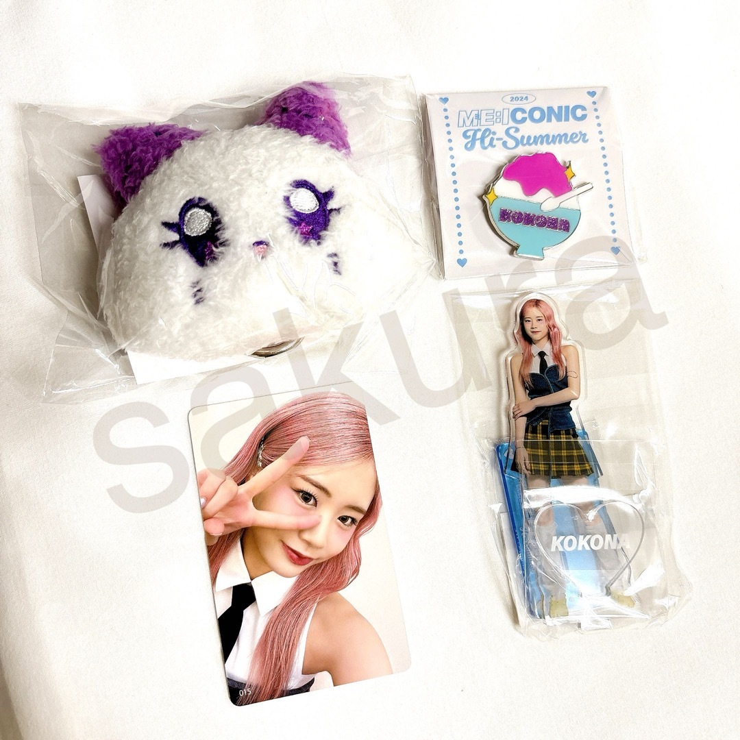 ME:I CONIC Hi-Summer グッズセット 佐々木心菜 KOKONAの通販 by