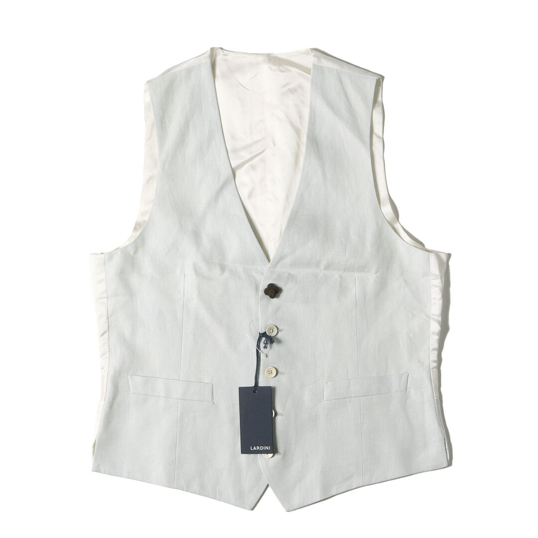 ベスト ラルディーニ ラルディーニ LARDINI ウールベスト メンズ 48