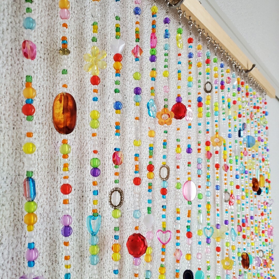 昭和レトロポップ☆ビーズのれん❤️ 昭和レトロ ビーズのれん レトロ