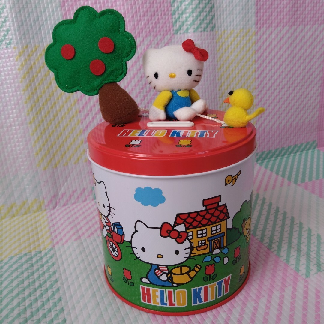 ハローキティ バンクセット 貯金箱 レトロ レア 希少 サンリオ ハロー