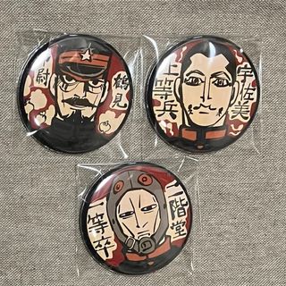 ゴールデンカムイ 黄金缶バッジ 宇佐美 バッジ・ピンズ 宇佐美時重