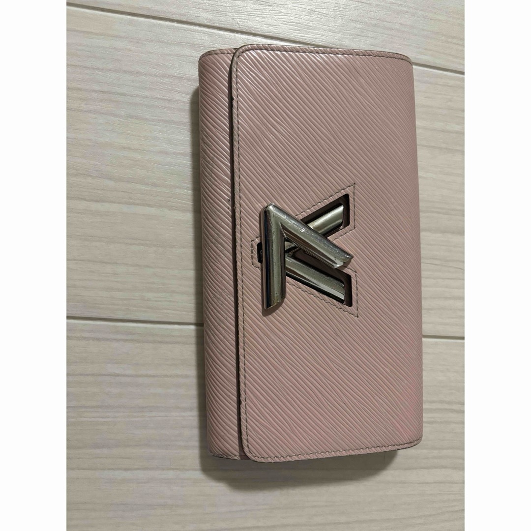 美品♥Louis Vuitton 二つ折り財布 ブラウン/ピンク 楽天市場】ルイ