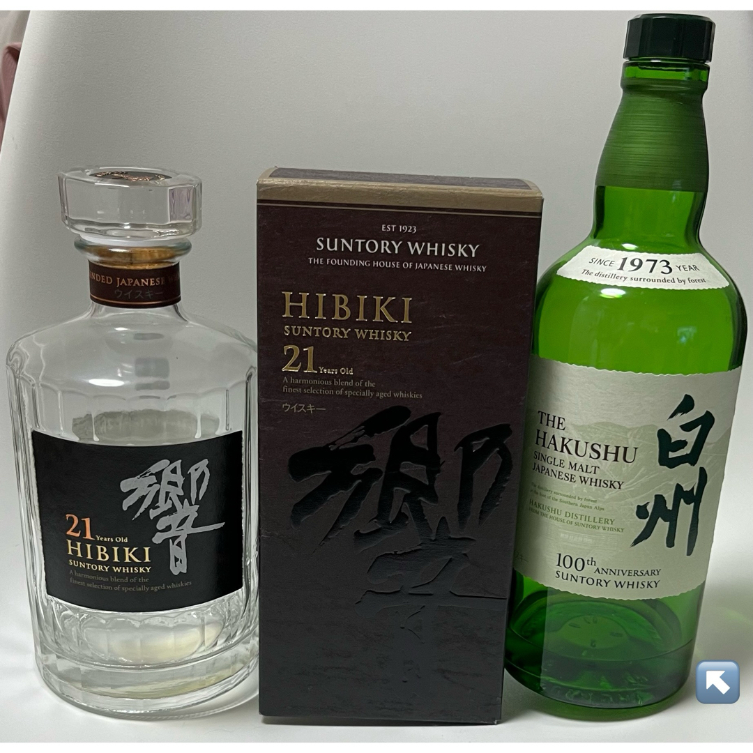 山崎 25年 空瓶 サントリー - 山崎25年空瓶の通販 by やまな