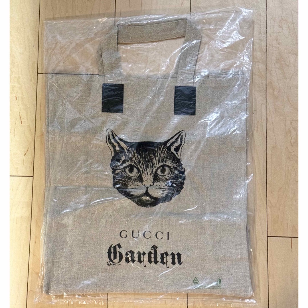 新品未使用 グッチガーデン限定 トートバック ネコ 柄