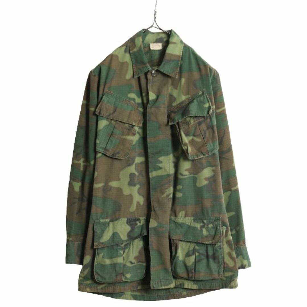 60s 69年製 米軍実物 US ARMY ジャングルファティーグ ジャケット X