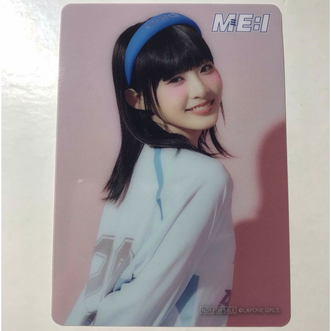 ME:I KCON JAPAN 2025 サインMD 特典トレカ 飯田栞月 飯田 栞月 SHIZUKU