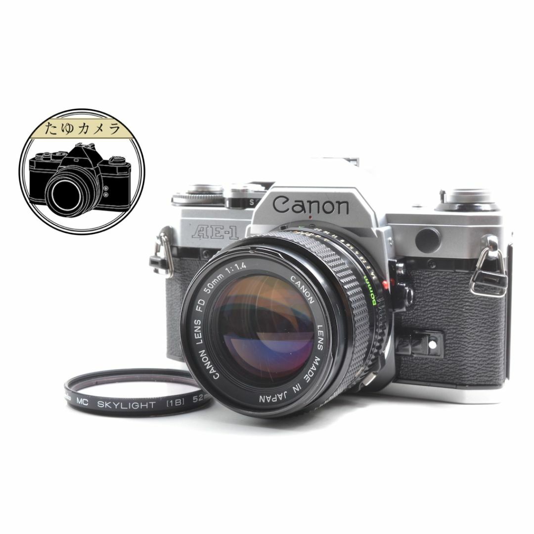 Canon AE-1 NFD NEW FD 50mm アウトレット f/1.4 完動品 鳴無 ☆
