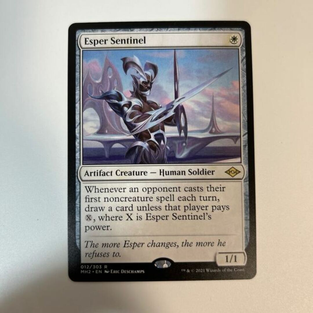 MTG エスパーの歩哨 Esper Sentinel 英語版 4枚 MTG エスパーの歩哨