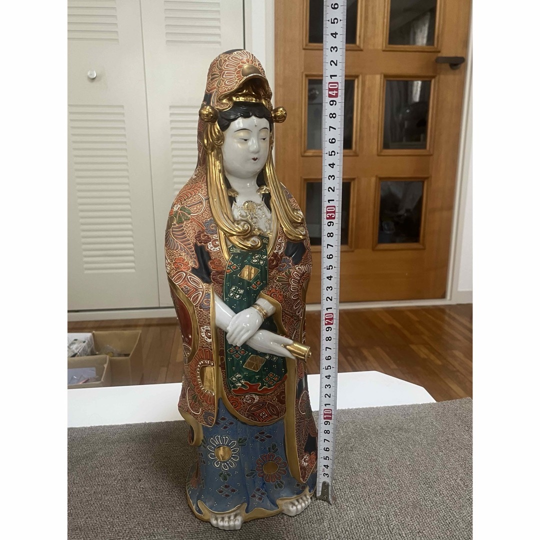 九谷焼 観音像