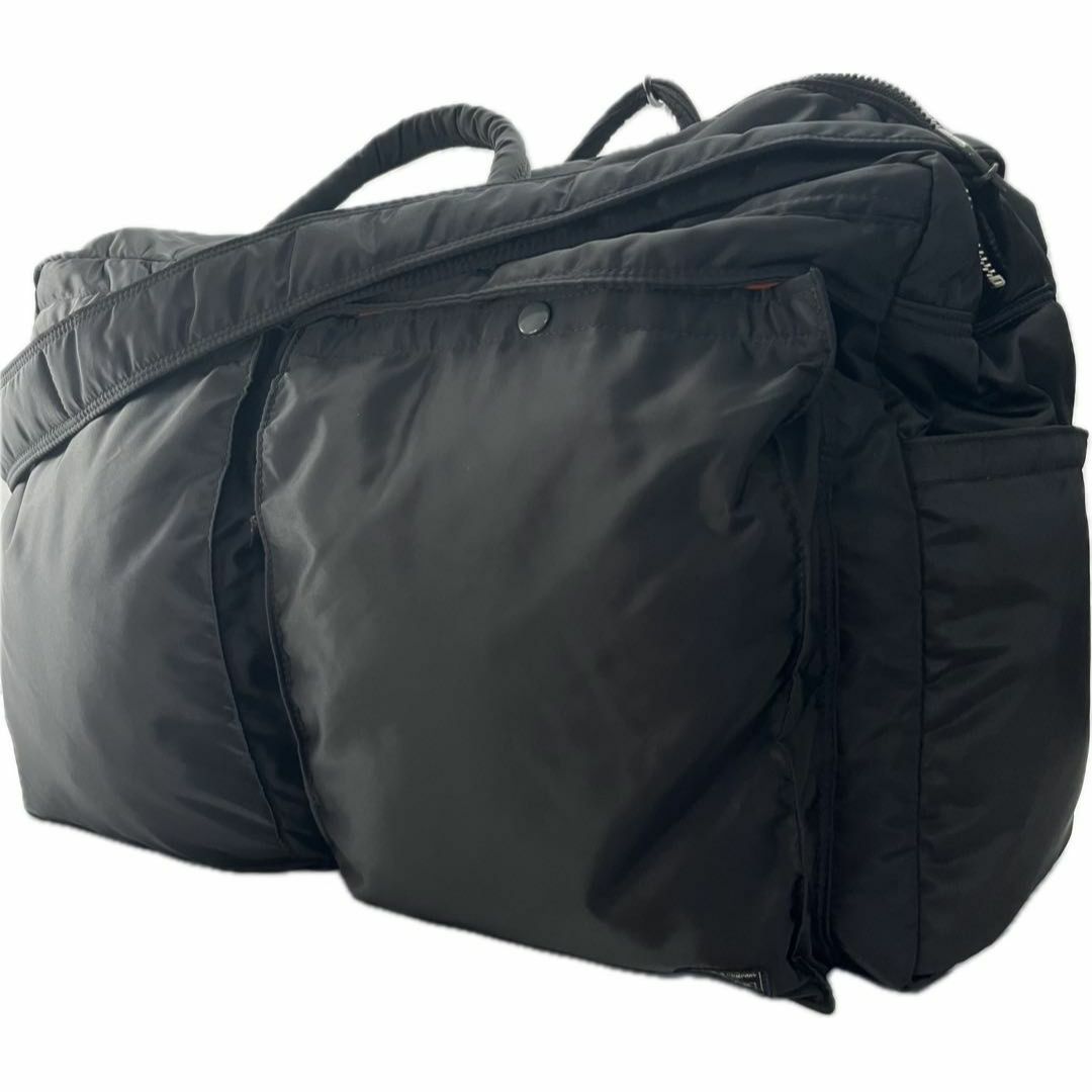 希少 極美品 ポーター タンカー 2way ボストンバッグ L ブラック 大容量