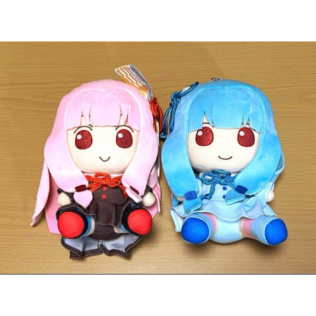 琴葉茜 琴葉葵 おすわりぬいぐるみ おすわりぬいぐるみ 琴葉 茜