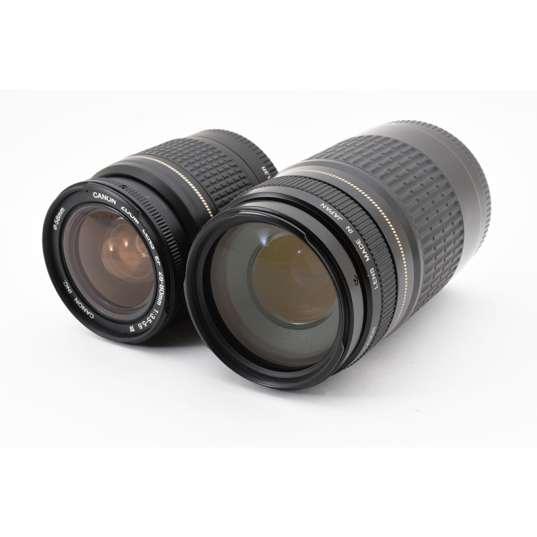 Canon EOS 7D MarkII 標準&望遠ダブルレンズセット 【公式通販】