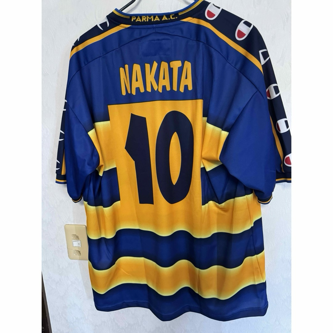 パルマ ユニフォーム 中田 10 新品 XL 01-02 チャンピオン joy