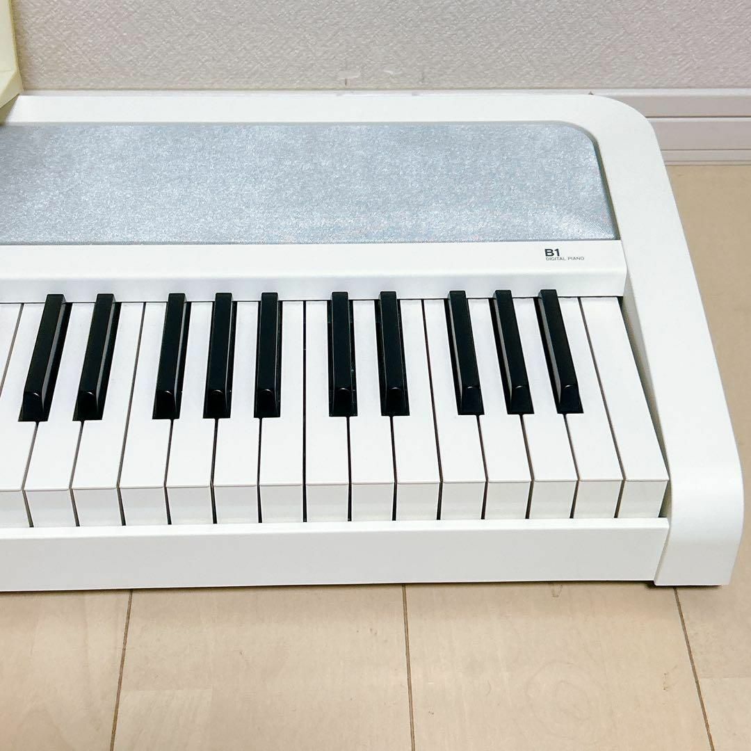 ハイブリッドハードケーズ8.4 新品-KORG 電子ピアノ B1 WH 88鍵盤