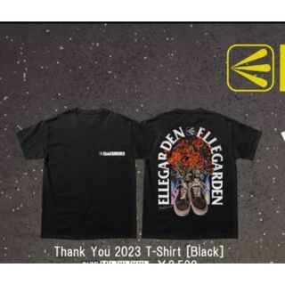 ELLEGARDEN thank you 2023 TシャツL 黒