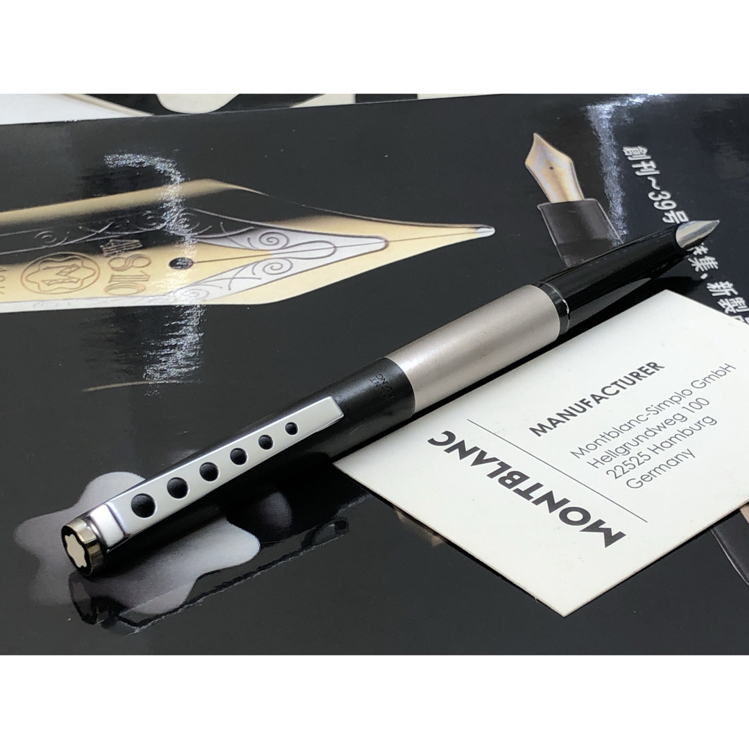 モンブラン非常に稀少なモデル！万年筆カレラNo5225Carerra☆ポルシェ