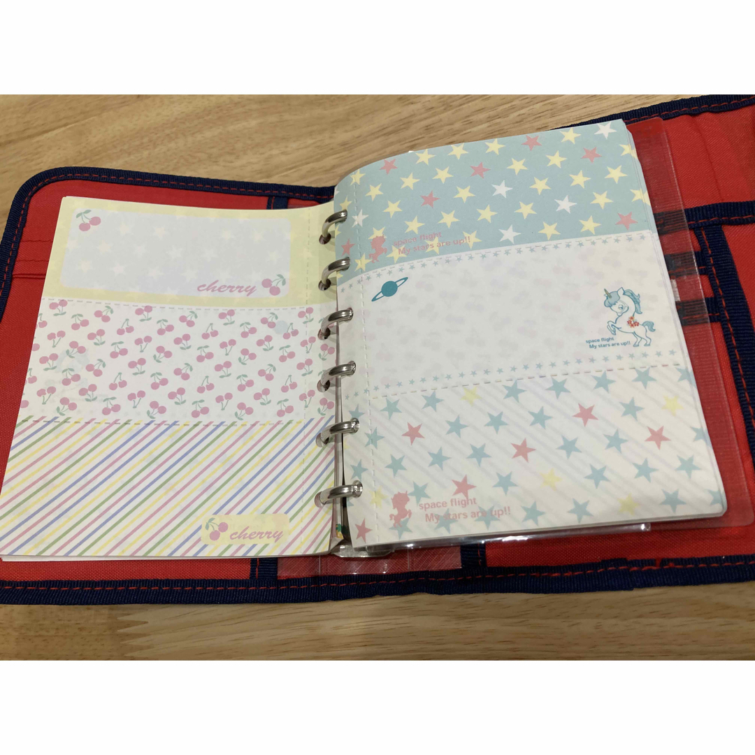 新品】MERING メリング シール帳 デニム クローバー シール帳 デニム