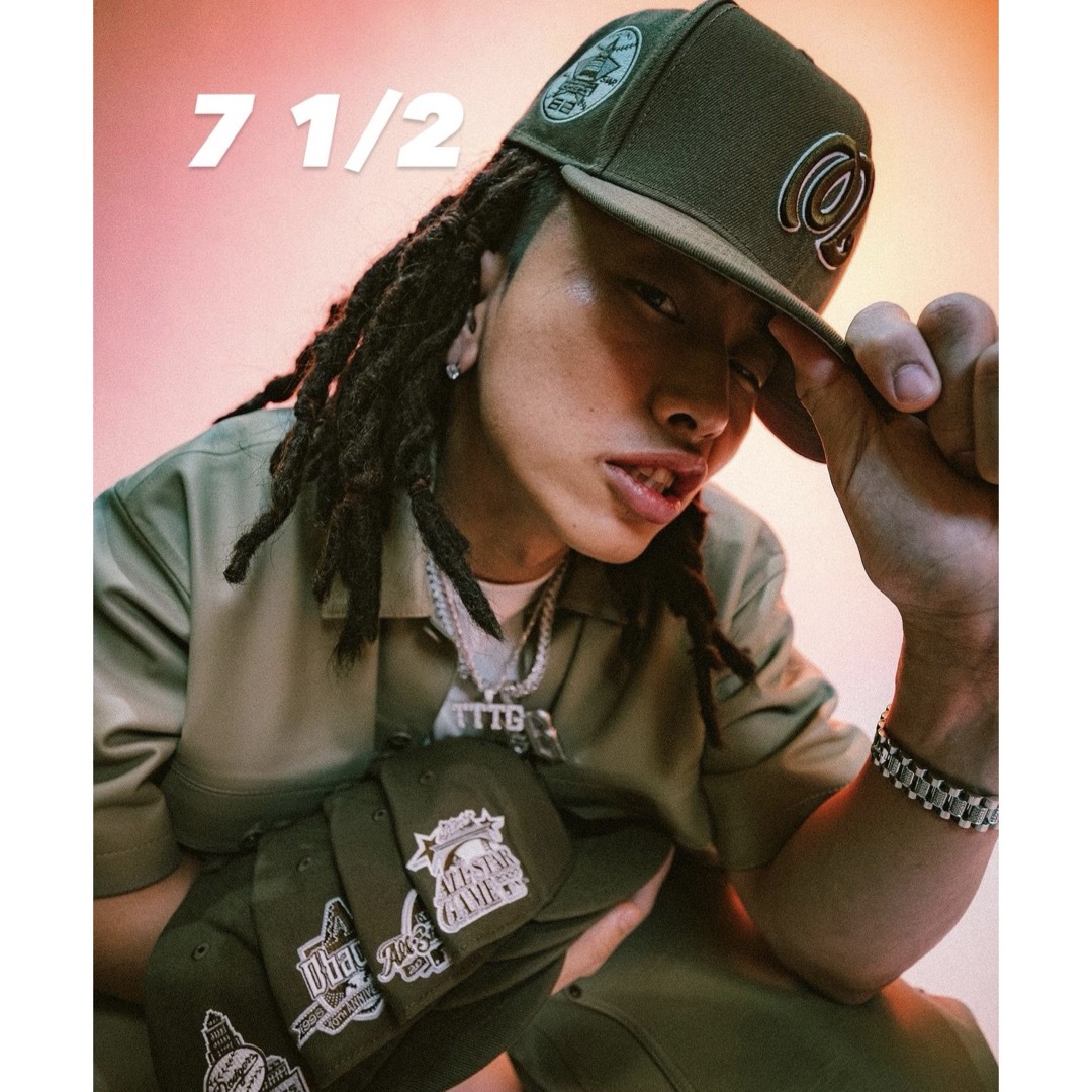 ellow bucks cap to the top tttg ellow Bucks TTTG メッシュキャップ