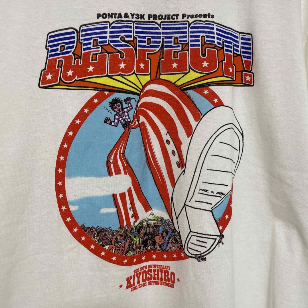 未使用 忌野清志郎 RESPECT!清志郎 武道館ライブ 記念Tシャツ