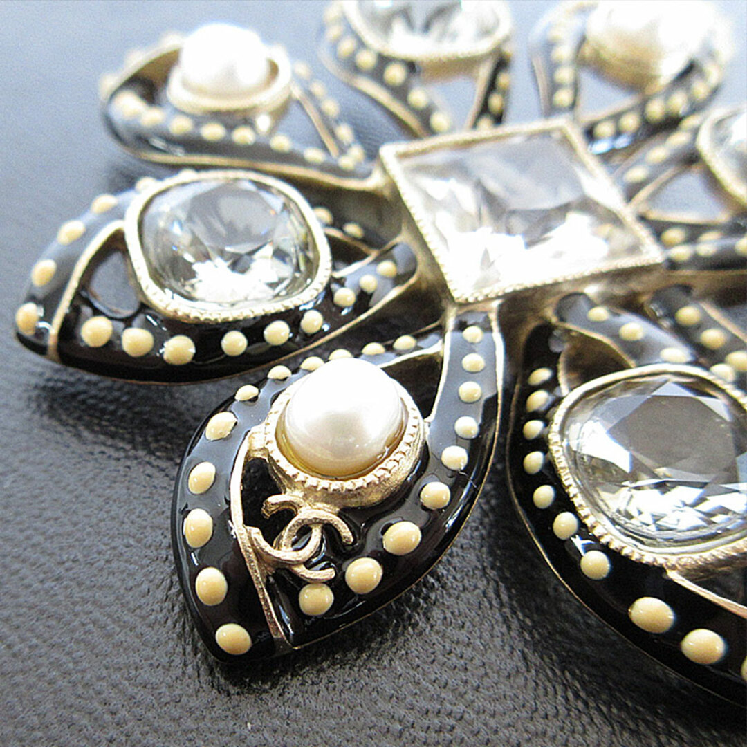 CHANEL シャネル ダブルストーン ココマーク ブローチ 【公式通販】