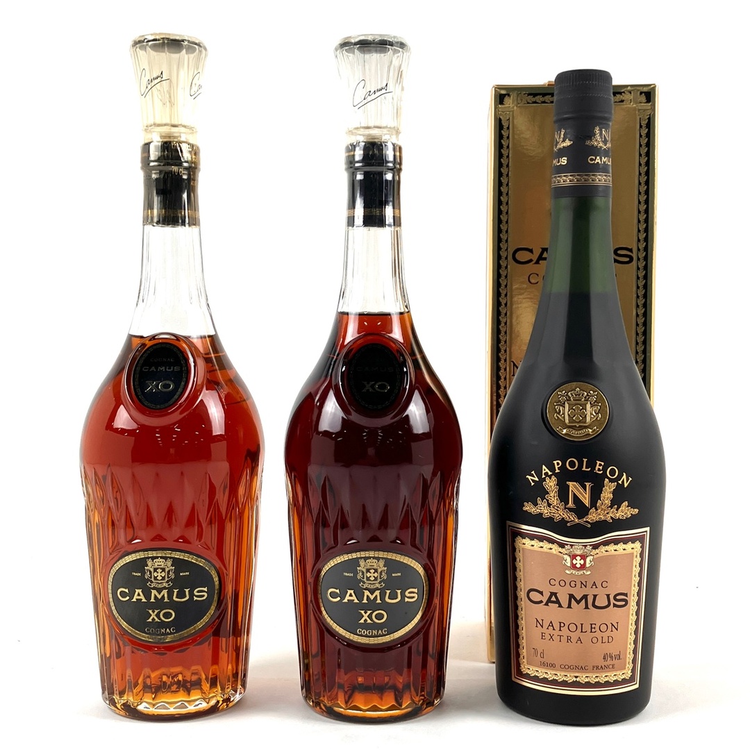 未開栓古酒】 CAMUS エクストラ ロングネック♪ □ 古酒 コニャック