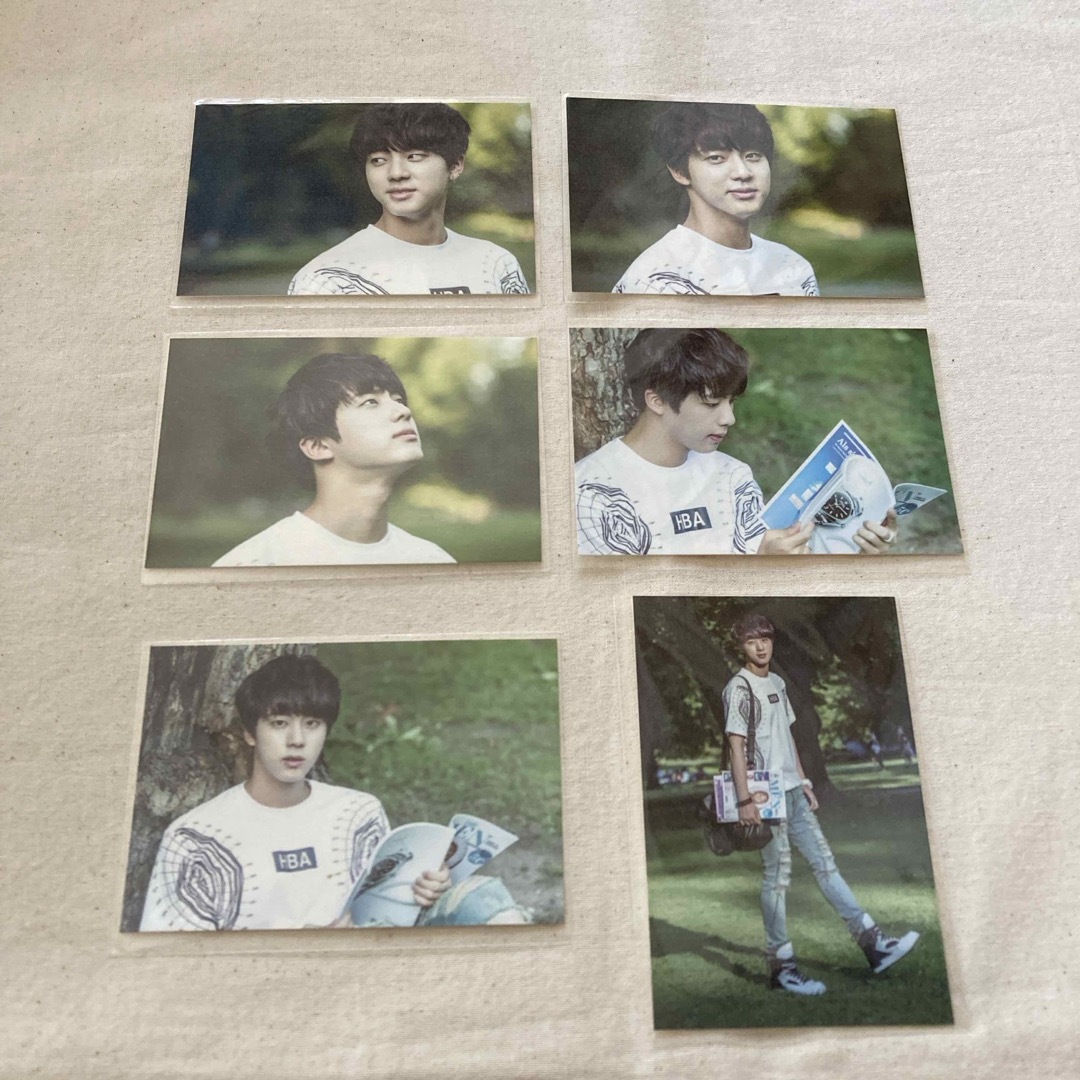 BTS トレカ チケットホルダー グク ジミン ジンホソクミニフォト