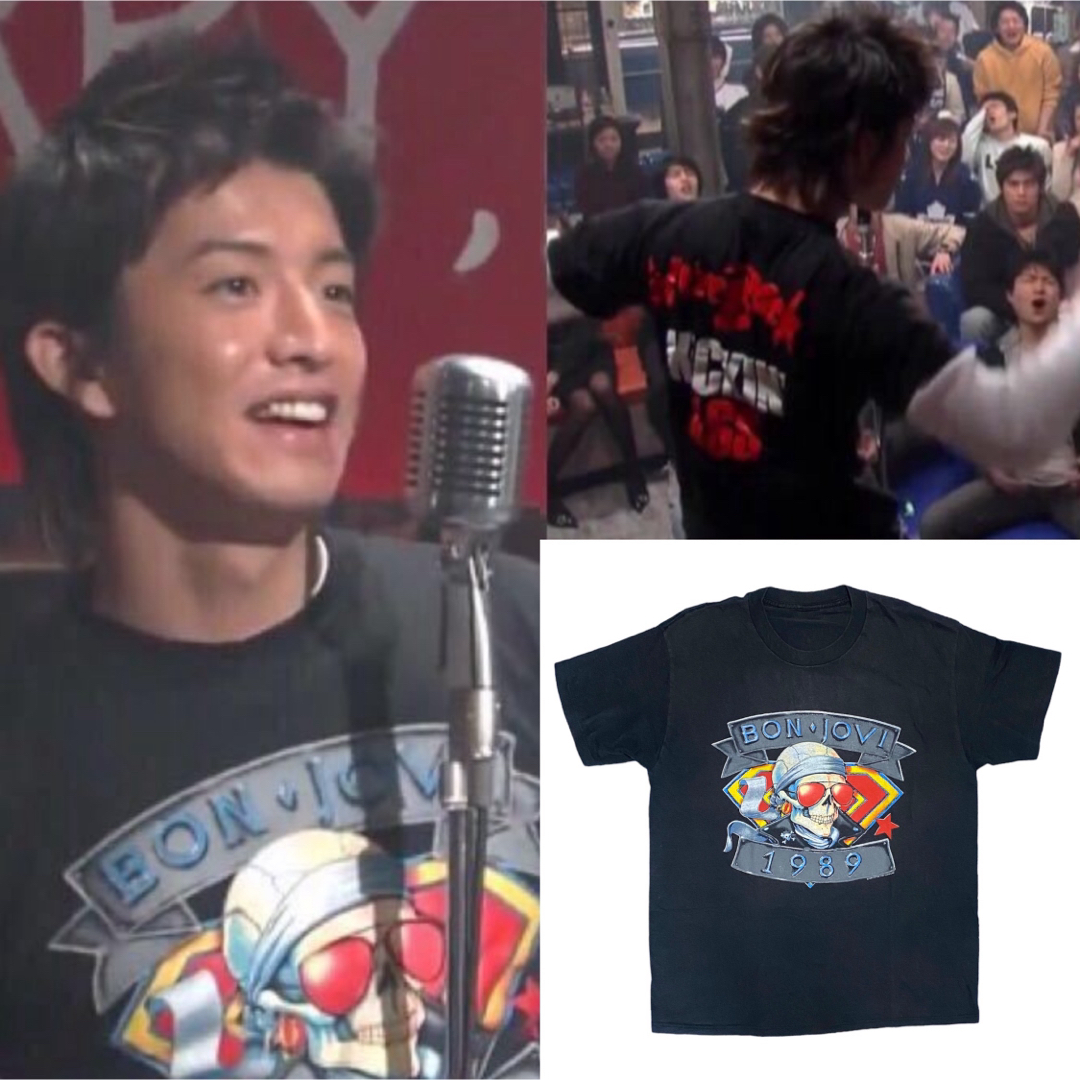 Bon Jovi 1989 Tシャツ キムタク プライド ボン・ジョヴィ