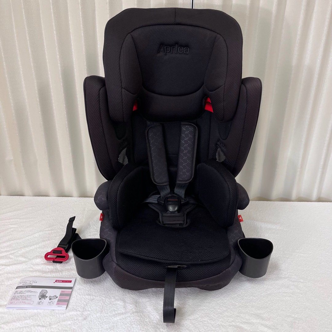 クリーニング済☆美品☆1〜11才までアップリカエアグルーヴプラス黒