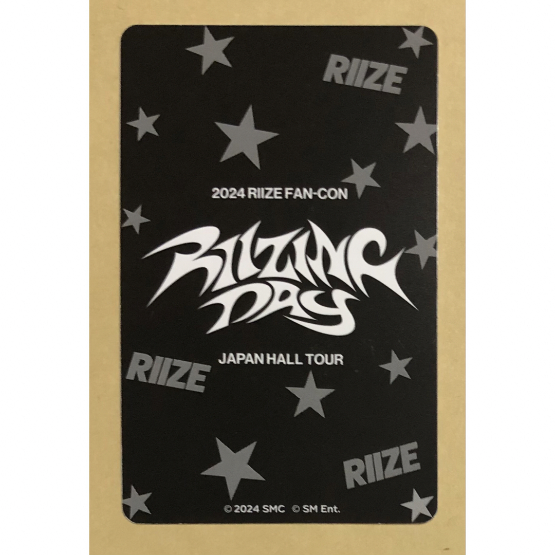 RIIZE ショウタロウ タロ SHOTARO ホールツアー グッズ トレカ 1の通販