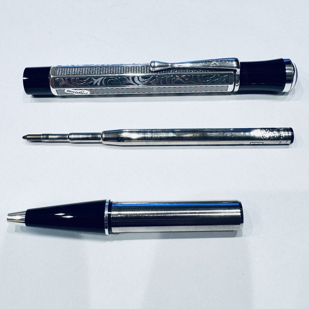 限定】モンブラン マルセルプルースト ボールペン シルバー