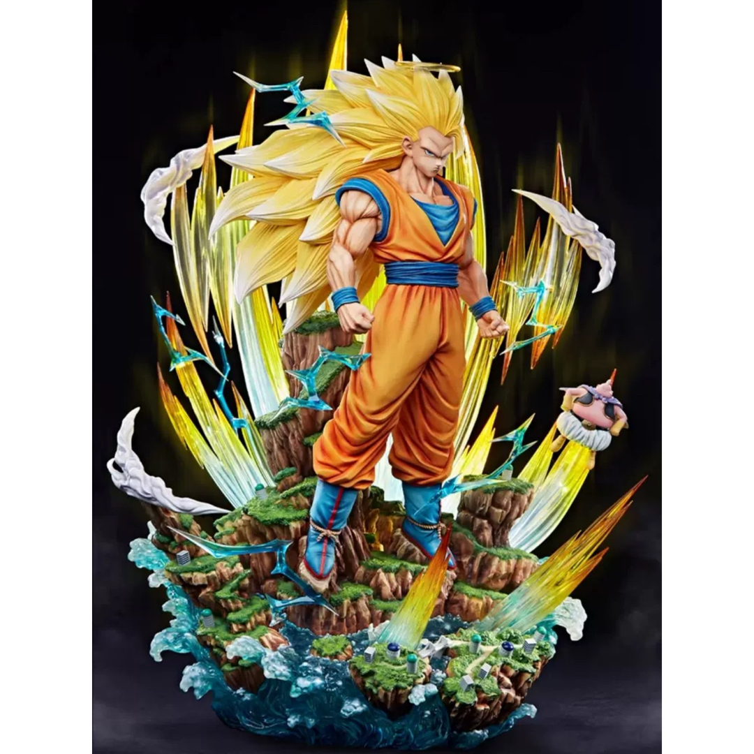 スーパーサイヤ人 入手難 サイヤ人 ラディッツ ガレージキット 完成品