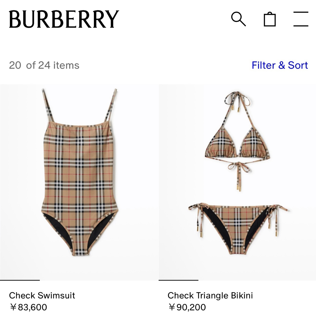 水着・ラッシュガード Burberry swimpants size xs 水着・ラッシュ