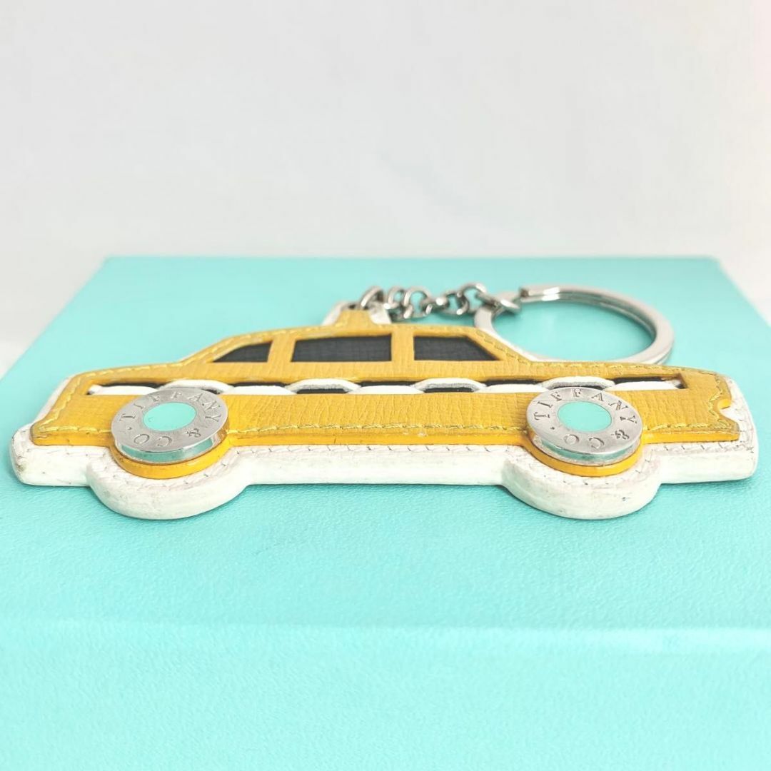 ティファニー 希少 キーホルダー NY イエローキャブ タクシー 極希少