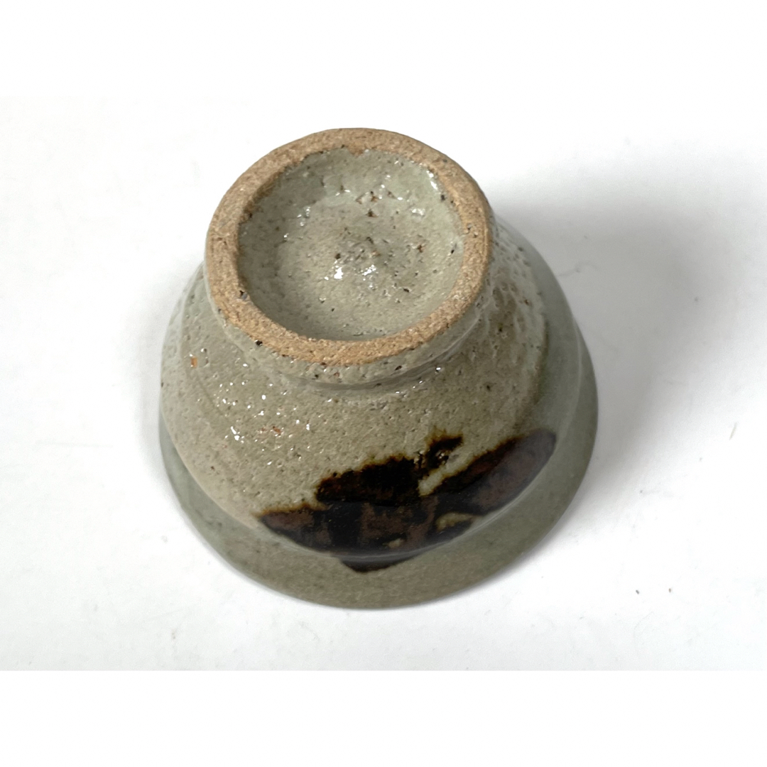 益子焼 浜田庄司 鐡絵小碗 箱なし 濱田庄司 地掛鉄絵茶碗 | 銀座 黒田陶苑