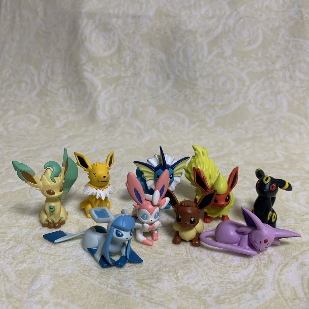 ポケモン フィギュア イーブイ進化系 9種 ブイズ ニンフィア