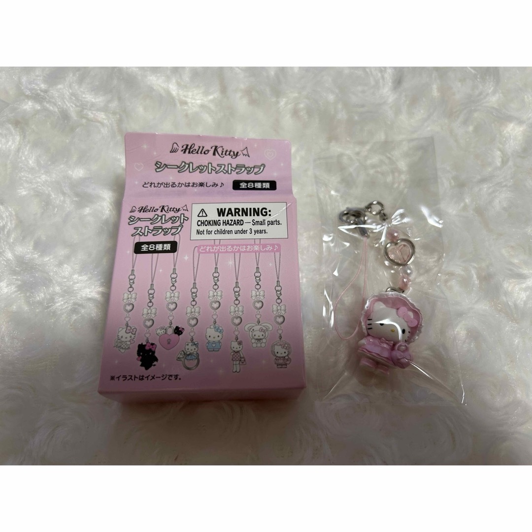 Hello Kittyハローキティ 天使 悪魔 ハート型 ストラップ2008年 Hello