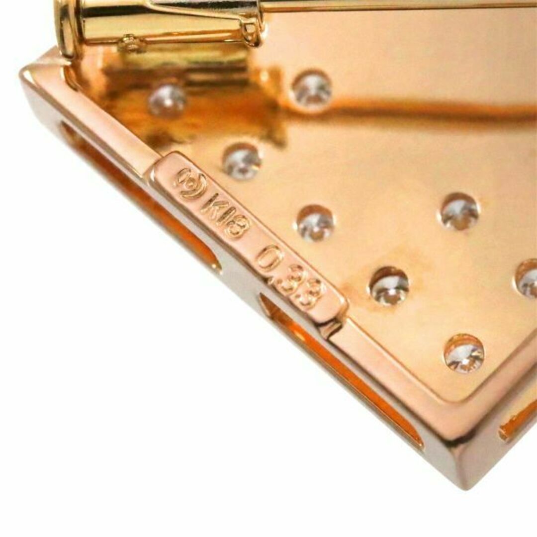 タサキ TASAKI アコヤ真珠 7.9mm ダイヤ 0.33ct ブローチ 兼