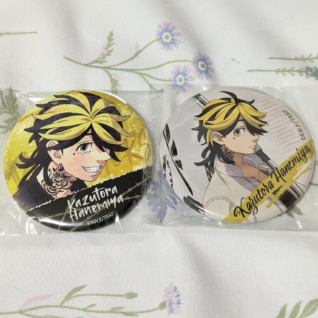 東京リベンジャーズ 旗持ち缶バッジ 羽宮一虎 86個 東京リベンジャーズ羽