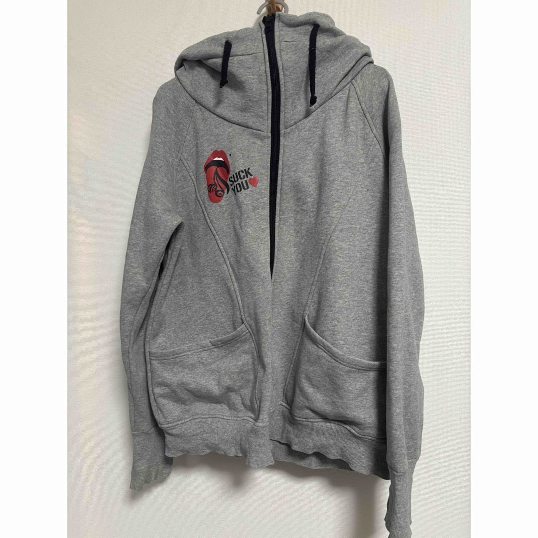 Acid Black Cherry ボリュームネックパーカー グレー ピュアサウンド