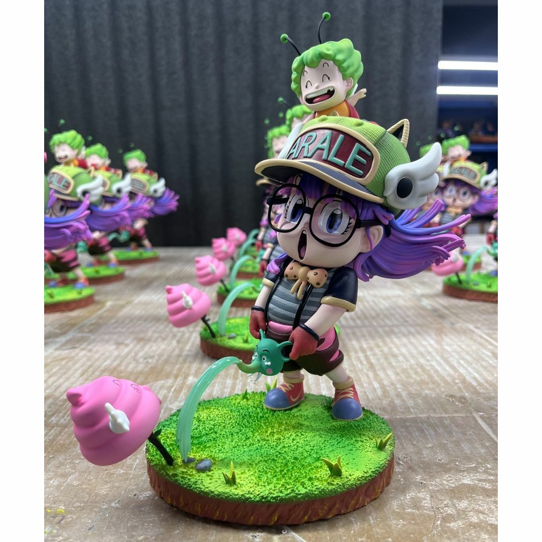 Dr.スランプ 探検家 アラレ 樹脂 彫刻フィギュア Dr.スランプ Zor