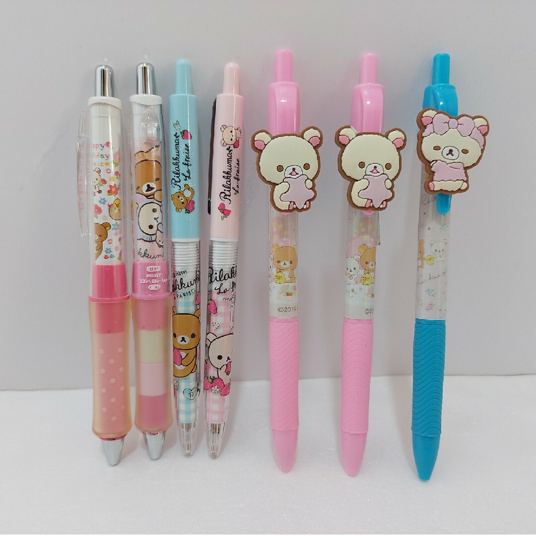 リラックマ コリラックマ マスコット付きシャープペンシル ボールペン