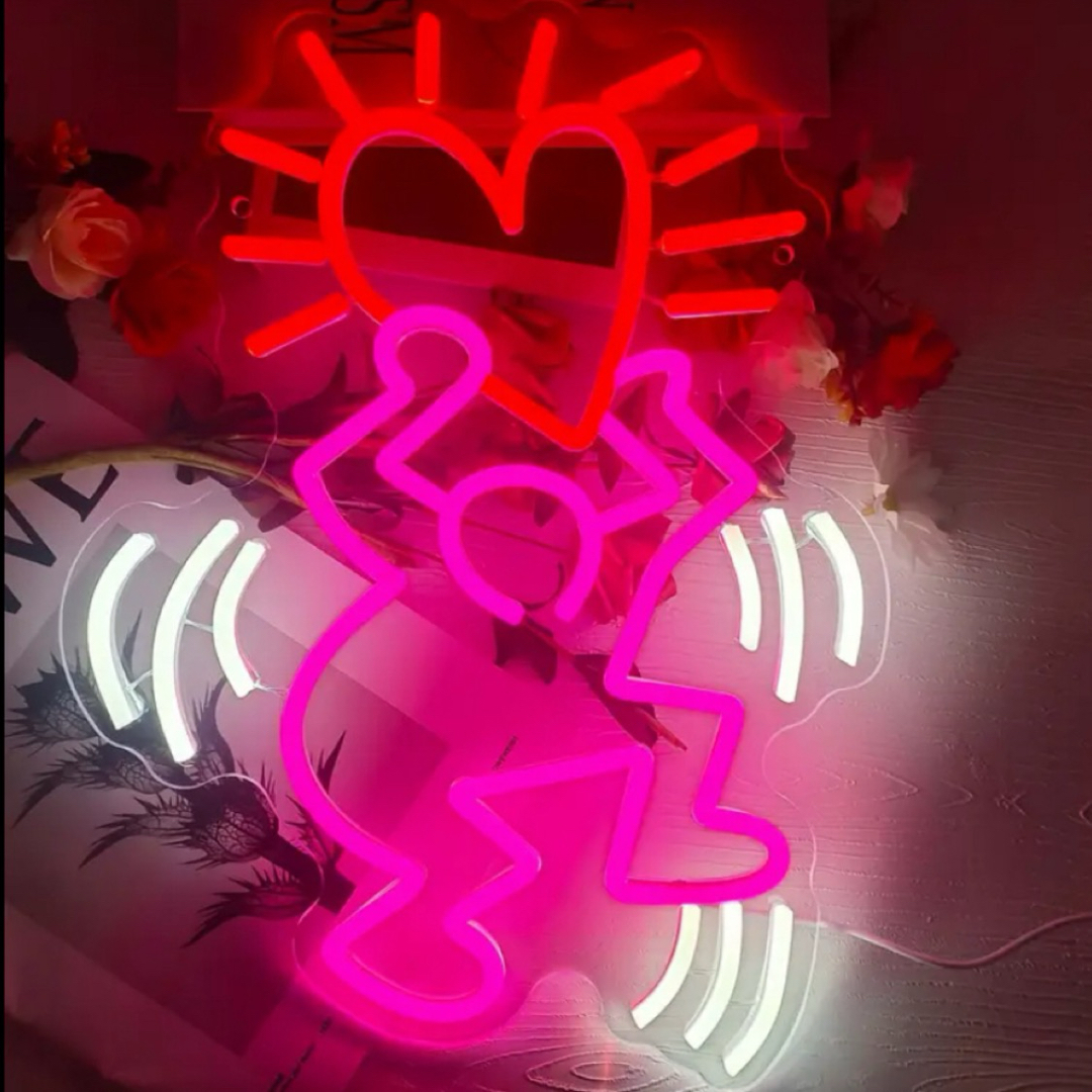 キース・ヘリング／ネオン・サイン「RADIENT BABY」