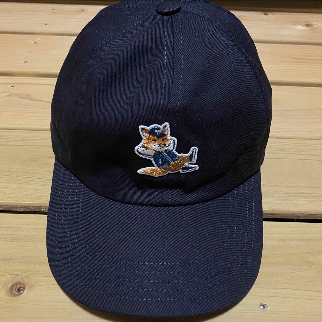 ドレスフォックス刺繍キャップ帽子MAISON KITSUNE メゾンキツネ