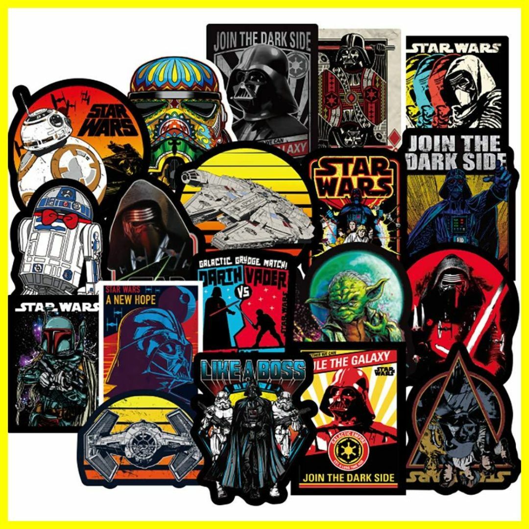 スタイル:スターウォーズ】100枚 スターウォーズステッカーセット