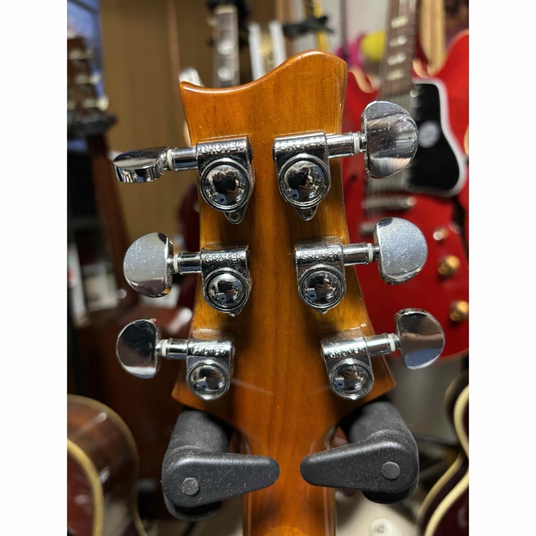 ダブルカッタウェイ ゴールド GROVER ペグ、BIGSBY搭載 ジャンクの通販