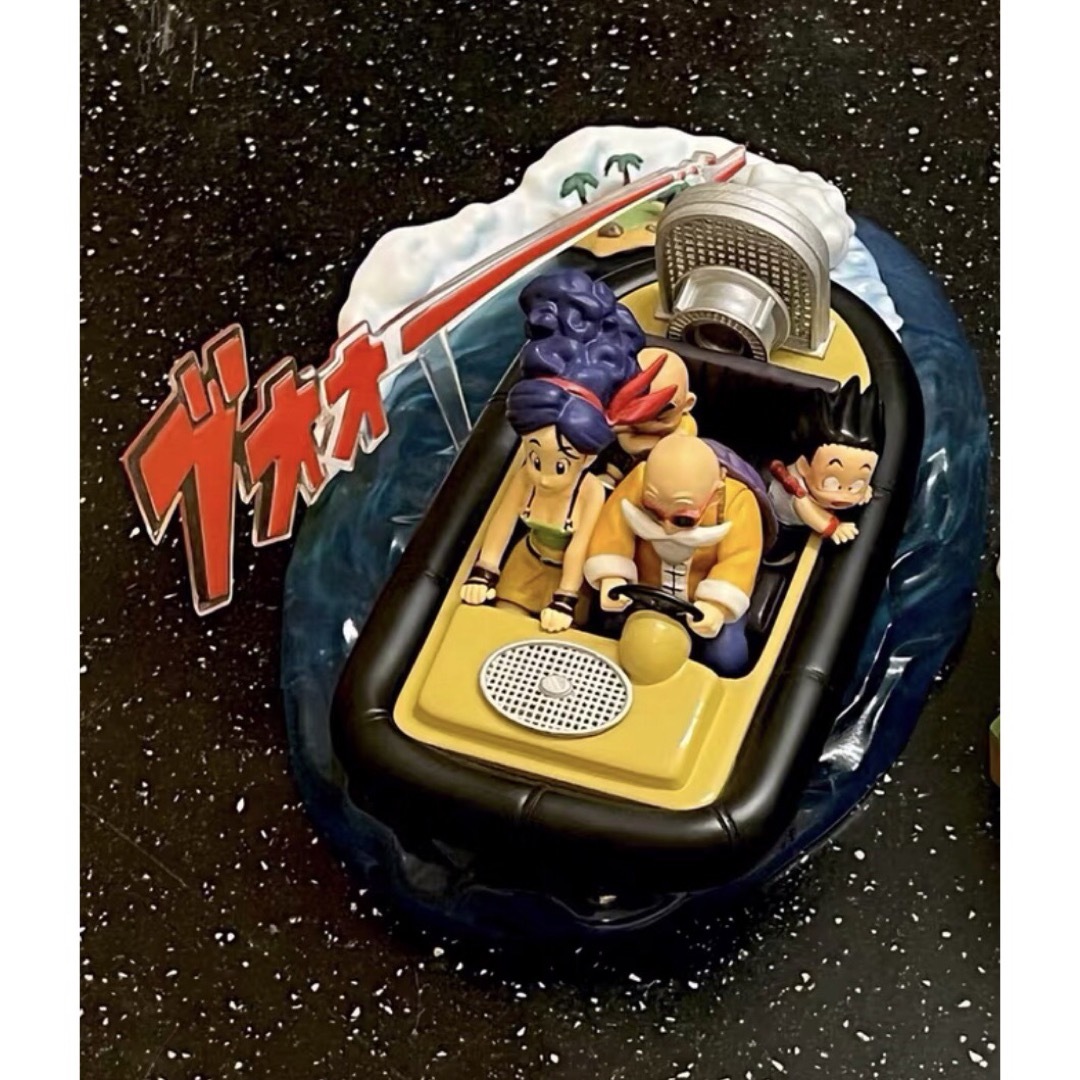 ドラゴンボール 孫悟空 亀仙人 フィギュア ガレージキット