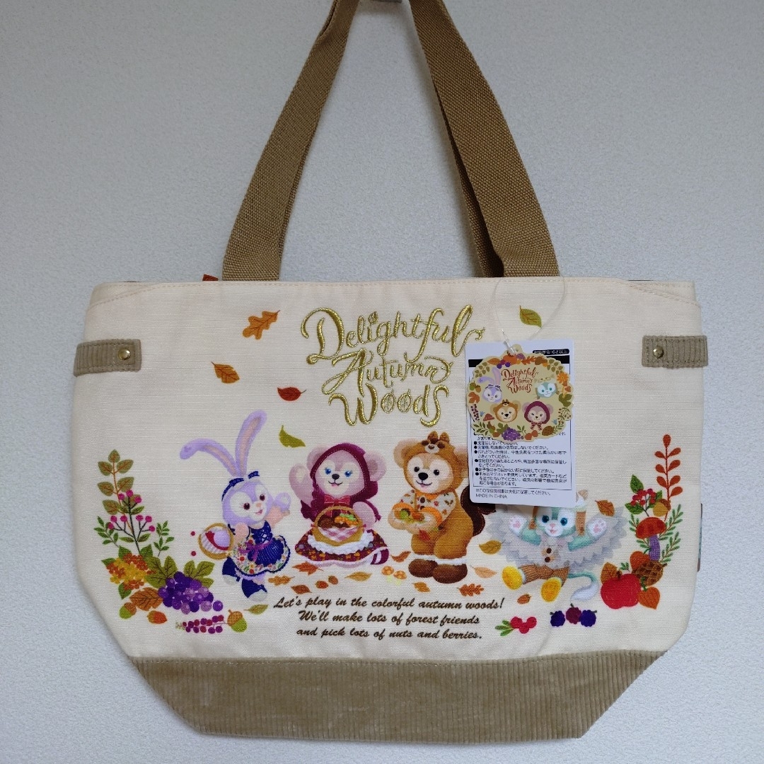 中古品】ダッフィー フレンズ 秋のぼうけん トートバッグ 希少 同梱可