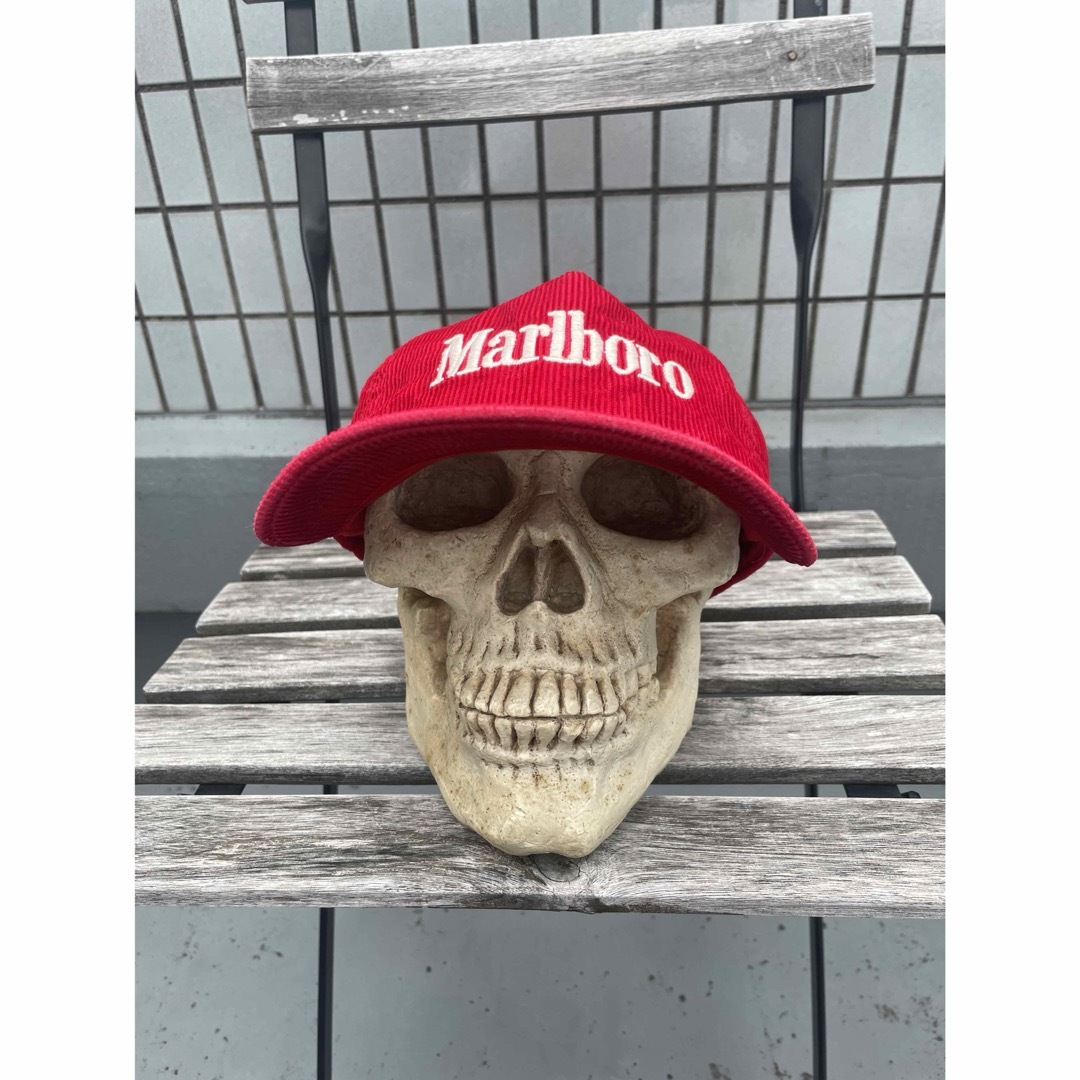 Marlboro コーデュロイキャップ VINTAGE 企業物 タバコ
